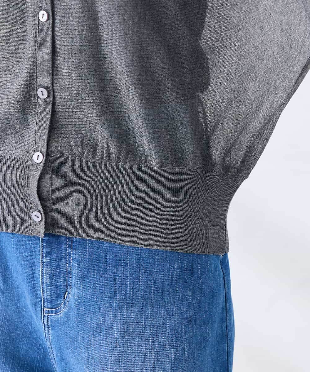 K2CGD08044 a.v.v(アー・ヴェ・ヴェ)  【前後2WAY】シアードルマンカーディガン レッド