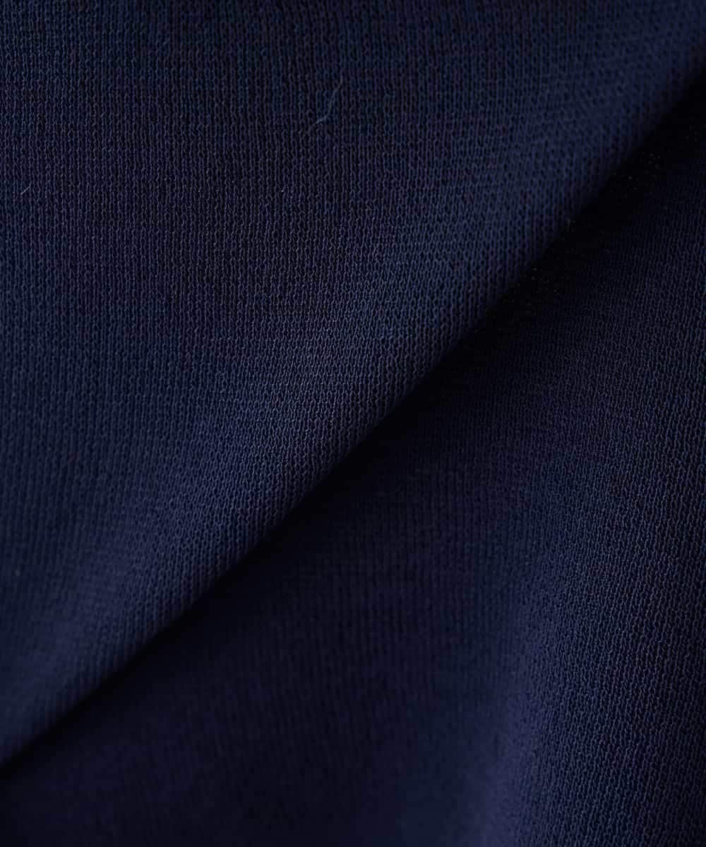 K2CGD12059 a.v.v(アー・ヴェ・ヴェ) 6分袖ジャケットライクカーディガン ネイビー