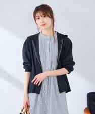 K2CGD14054 a.v.v(アー・ヴェ・ヴェ) 【UVカット】バックフレアパーカー ネイビー