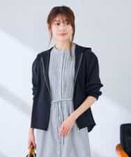 K2CGD14054 a.v.v(アー・ヴェ・ヴェ) 【UVカット】バックフレアパーカー ネイビー