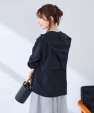 K2CGD14054 a.v.v(アー・ヴェ・ヴェ) 【UVカット】バックフレアパーカー ネイビー