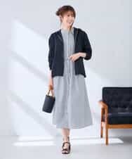 K2CGD14054 a.v.v(アー・ヴェ・ヴェ) 【UVカット】バックフレアパーカー ネイビー