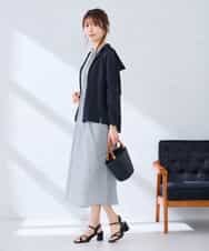 K2CGD14054 a.v.v(アー・ヴェ・ヴェ) 【UVカット】バックフレアパーカー ネイビー