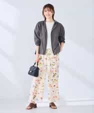 K2CGD14054 a.v.v(アー・ヴェ・ヴェ) 【UVカット】バックフレアパーカー ネイビー