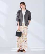 K2CGD14054 a.v.v(アー・ヴェ・ヴェ) 【UVカット】バックフレアパーカー ネイビー