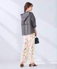 K2CGD14054 a.v.v(アー・ヴェ・ヴェ) 【UVカット】バックフレアパーカー ネイビー