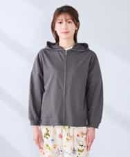 K2CGD14054 a.v.v(アー・ヴェ・ヴェ) 【UVカット】バックフレアパーカー ネイビー