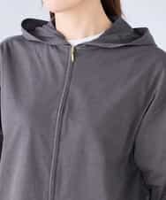 K2CGD14054 a.v.v(アー・ヴェ・ヴェ) 【UVカット】バックフレアパーカー ネイビー