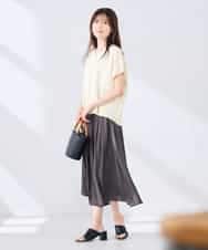 K2CGD16049 a.v.v(アー・ヴェ・ヴェ) 【UVカット】ジップベスト アイボリー