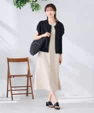 K2CGD16049 a.v.v(アー・ヴェ・ヴェ) 【UVカット】ジップベスト アイボリー