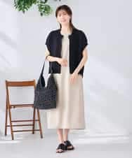 K2CGD16049 a.v.v(アー・ヴェ・ヴェ) 【UVカット】ジップベスト アイボリー