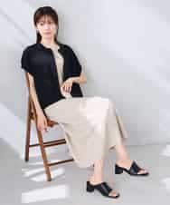 K2CGD16049 a.v.v(アー・ヴェ・ヴェ) 【UVカット】ジップベスト アイボリー