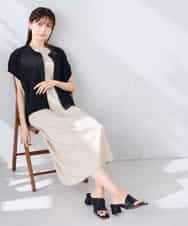 K2CGD16049 a.v.v(アー・ヴェ・ヴェ) 【UVカット】ジップベスト アイボリー