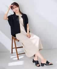 K2CGD16049 a.v.v(アー・ヴェ・ヴェ) 【UVカット】ジップベスト アイボリー