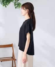 K2CGD16049 a.v.v(アー・ヴェ・ヴェ) 【UVカット】ジップベスト アイボリー