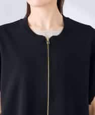 K2CGD16049 a.v.v(アー・ヴェ・ヴェ) 【UVカット】ジップベスト アイボリー