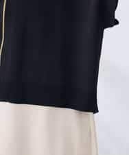 K2CGD16049 a.v.v(アー・ヴェ・ヴェ) 【UVカット】ジップベスト アイボリー