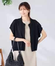 K2CGD16049 a.v.v(アー・ヴェ・ヴェ) 【UVカット】ジップベスト ブラック