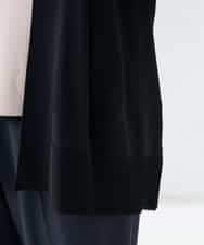 K2CGD22049 a.v.v(アー・ヴェ・ヴェ) 【UVカット/接触冷感】さらさらタッチトッパーカーディガン ライトイエロー