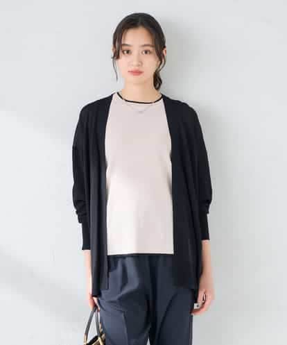 K2CGD22049 a.v.v 【UVカット/接触冷感】さらさらタッチトッパーカーディガン