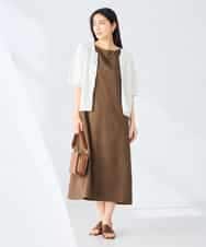 K2CHD23059 a.v.v(アー・ヴェ・ヴェ) ラメキーネックカーディガン アイボリー