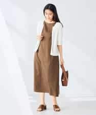 K2CHD23059 a.v.v(アー・ヴェ・ヴェ) ラメキーネックカーディガン アイボリー