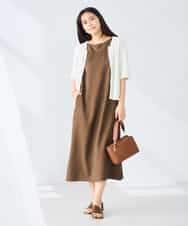 K2CHD23059 a.v.v(アー・ヴェ・ヴェ) ラメキーネックカーディガン アイボリー