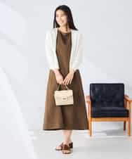 K2CHD30054 a.v.v(アー・ヴェ・ヴェ) シアーラメトッパーカーディガン アイボリー