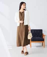 K2CHD30054 a.v.v(アー・ヴェ・ヴェ) シアーラメトッパーカーディガン アイボリー