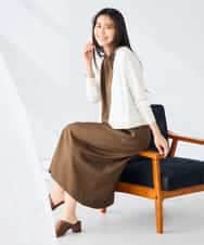 K2CHD30054 a.v.v(アー・ヴェ・ヴェ) シアーラメトッパーカーディガン アイボリー