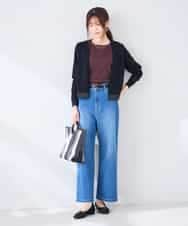 K2CHD30054 a.v.v(アー・ヴェ・ヴェ) シアーラメトッパーカーディガン アイボリー