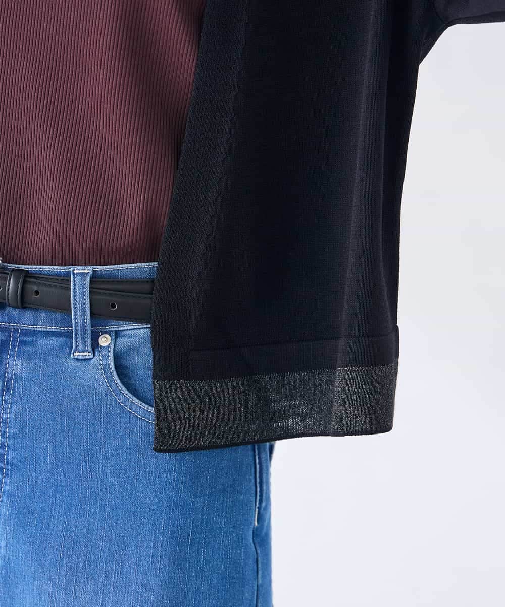 K2CHD30054 a.v.v(アー・ヴェ・ヴェ) シアーラメトッパーカーディガン アイボリー