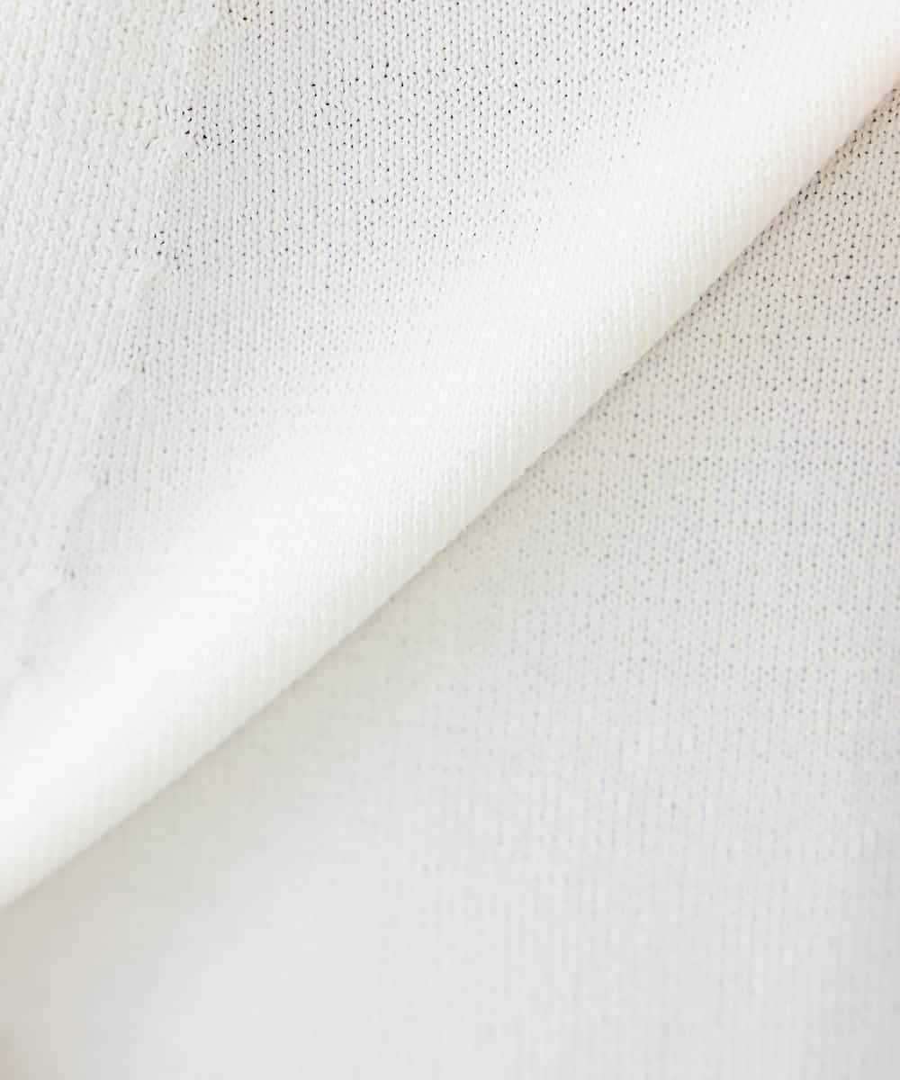 K2CHD30054 a.v.v(アー・ヴェ・ヴェ) シアーラメトッパーカーディガン アイボリー