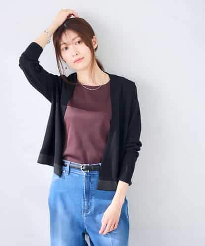 K2CHD30054 a.v.v シアーラメトッパーカーディガン