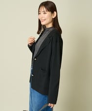 K2CJV11069 a.v.v(アー・ヴェ・ヴェ) ニットジャケット グレージュ