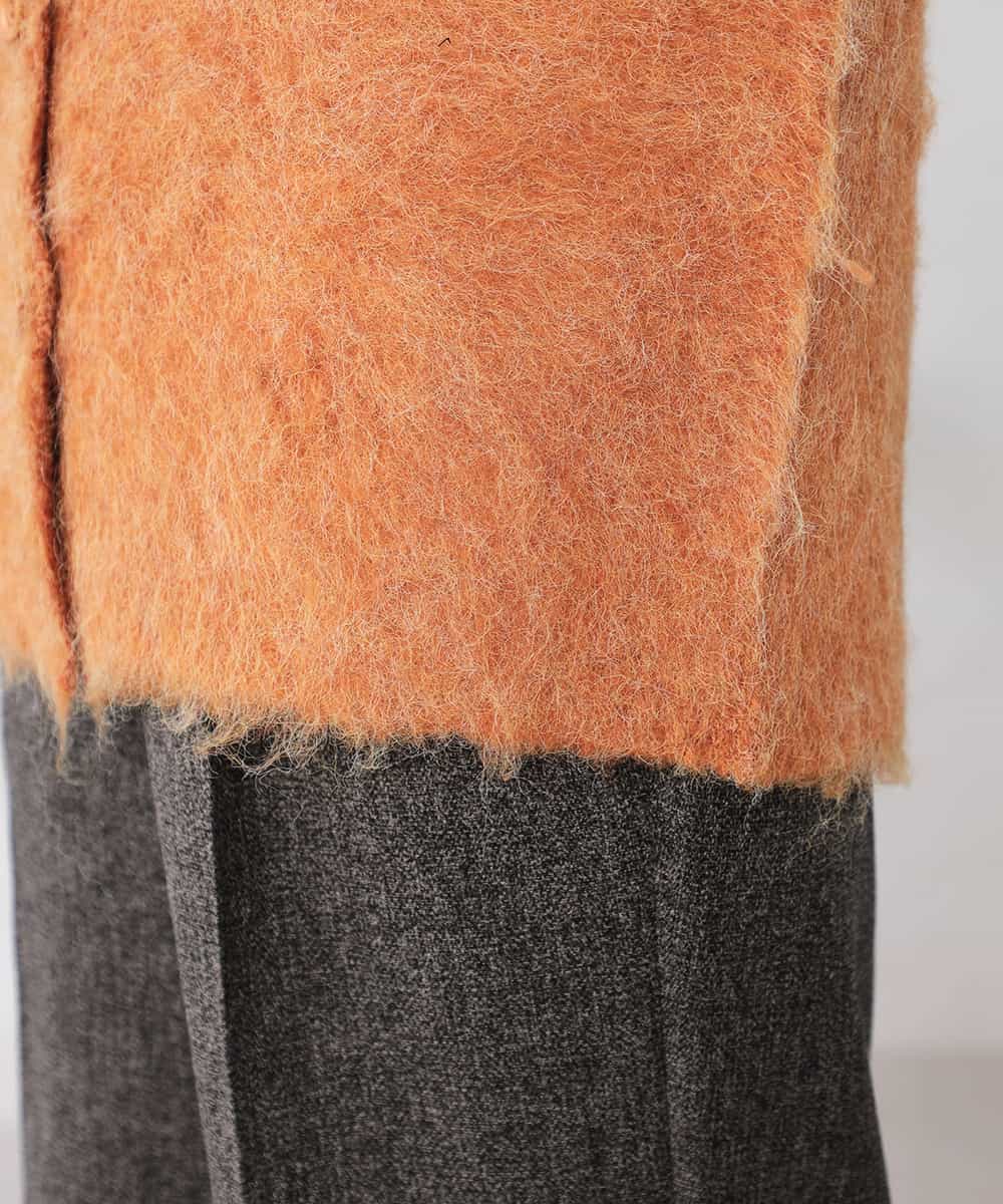 K2CKA70049 a.v.v(アー・ヴェ・ヴェ) 【WEB限定】Vネックシャギーニットカーディガン ライトブルー