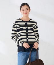 K2CKD01064 a.v.v(アー・ヴェ・ヴェ) ミラノリブ ニット ジャケット レッド