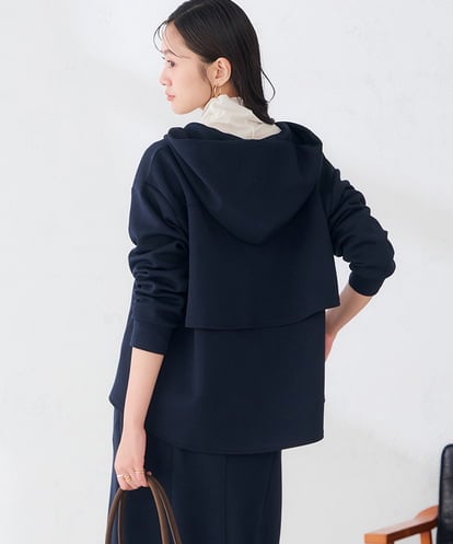 K2CKD09059 a.v.v バックフレア ダンボール ZIP パーカー