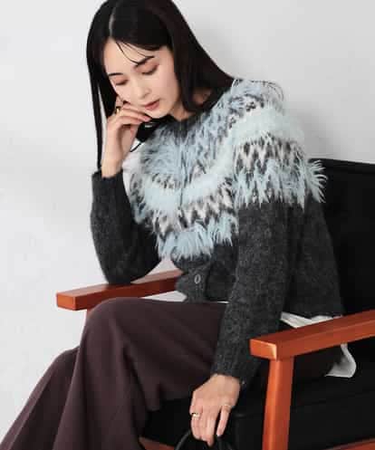 K2CLA15059 a.v.v 【2WAY】フェアアイルニットカーディガン