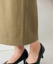 K2EBD11109 a.v.v(アー・ヴェ・ヴェ) 【2SET】ペプラムジレ×ナロースカート モカ