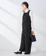 K2EFD06099 a.v.v(アー・ヴェ・ヴェ) スクエアネックオールインワン ブラック