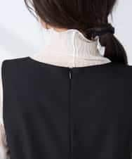 K2EFD06099 a.v.v(アー・ヴェ・ヴェ) スクエアネックオールインワン ブラック