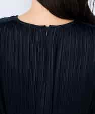 K2EFD12109 a.v.v(アー・ヴェ・ヴェ) ランダムプリーツワンピース ネイビー