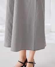 K2EGD01089 a.v.v(アー・ヴェ・ヴェ) ソフトサッカーパフスリーブワンピース ブルー