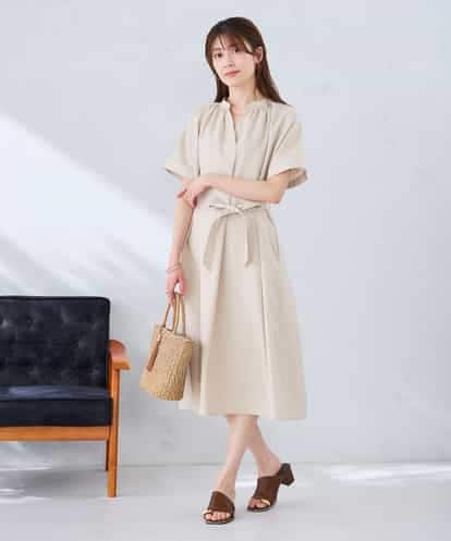 K2EGD08099 a.v.v 【洗える】スキッパーワンピース