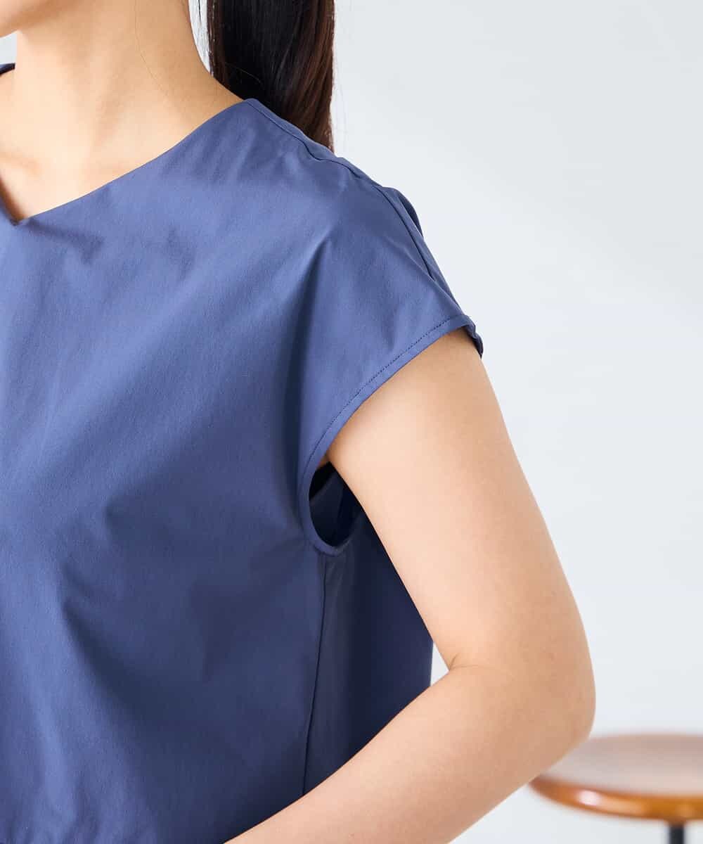 K2EGD09089 a.v.v(アー・ヴェ・ヴェ) 【微撥水】ナイロンドッキングワンピース カーキ