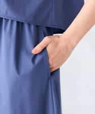 K2EGD09089 a.v.v(アー・ヴェ・ヴェ) 【微撥水】ナイロンドッキングワンピース カーキ