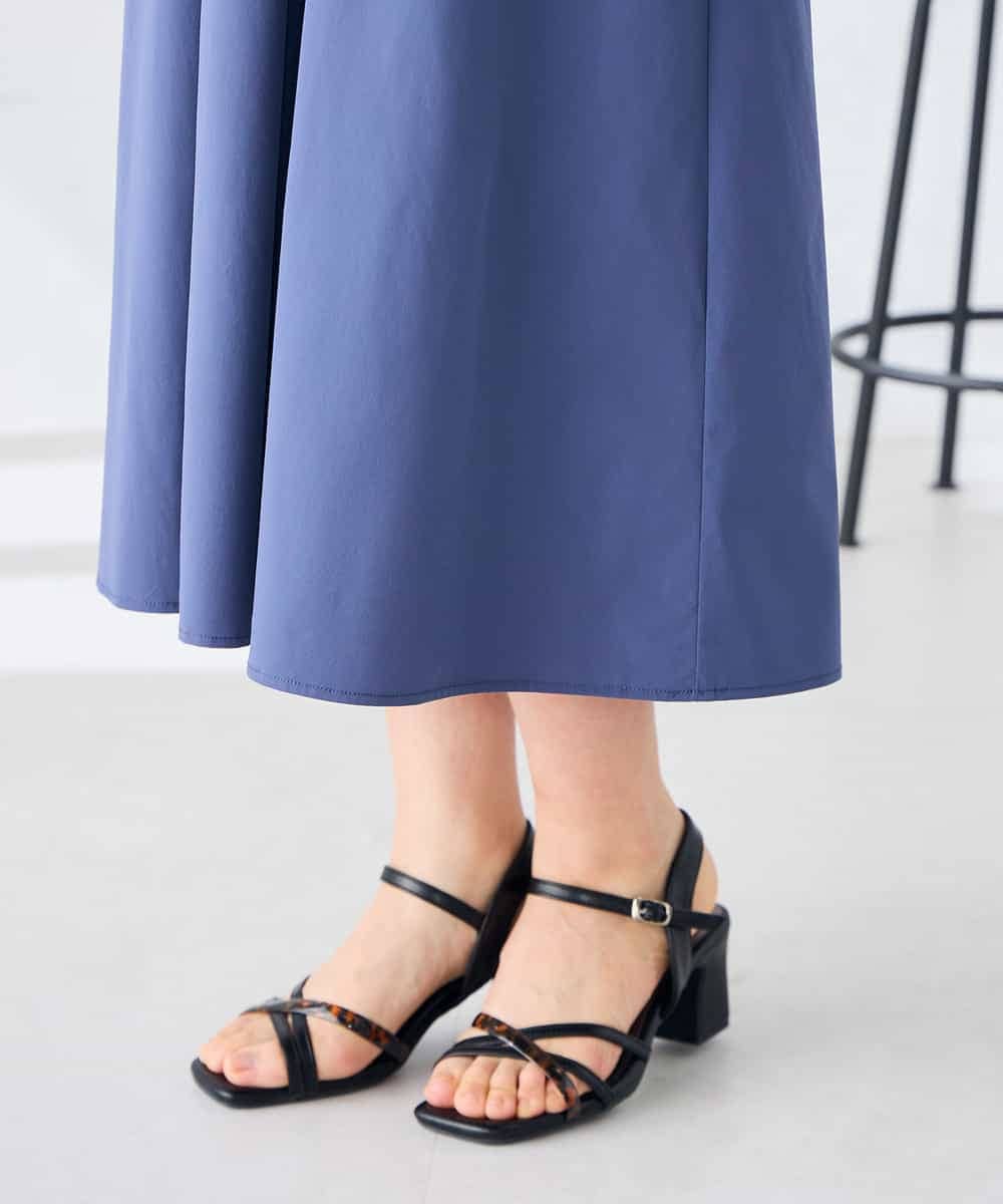 K2EGD09089 a.v.v(アー・ヴェ・ヴェ) 【微撥水】ナイロンドッキングワンピース カーキ