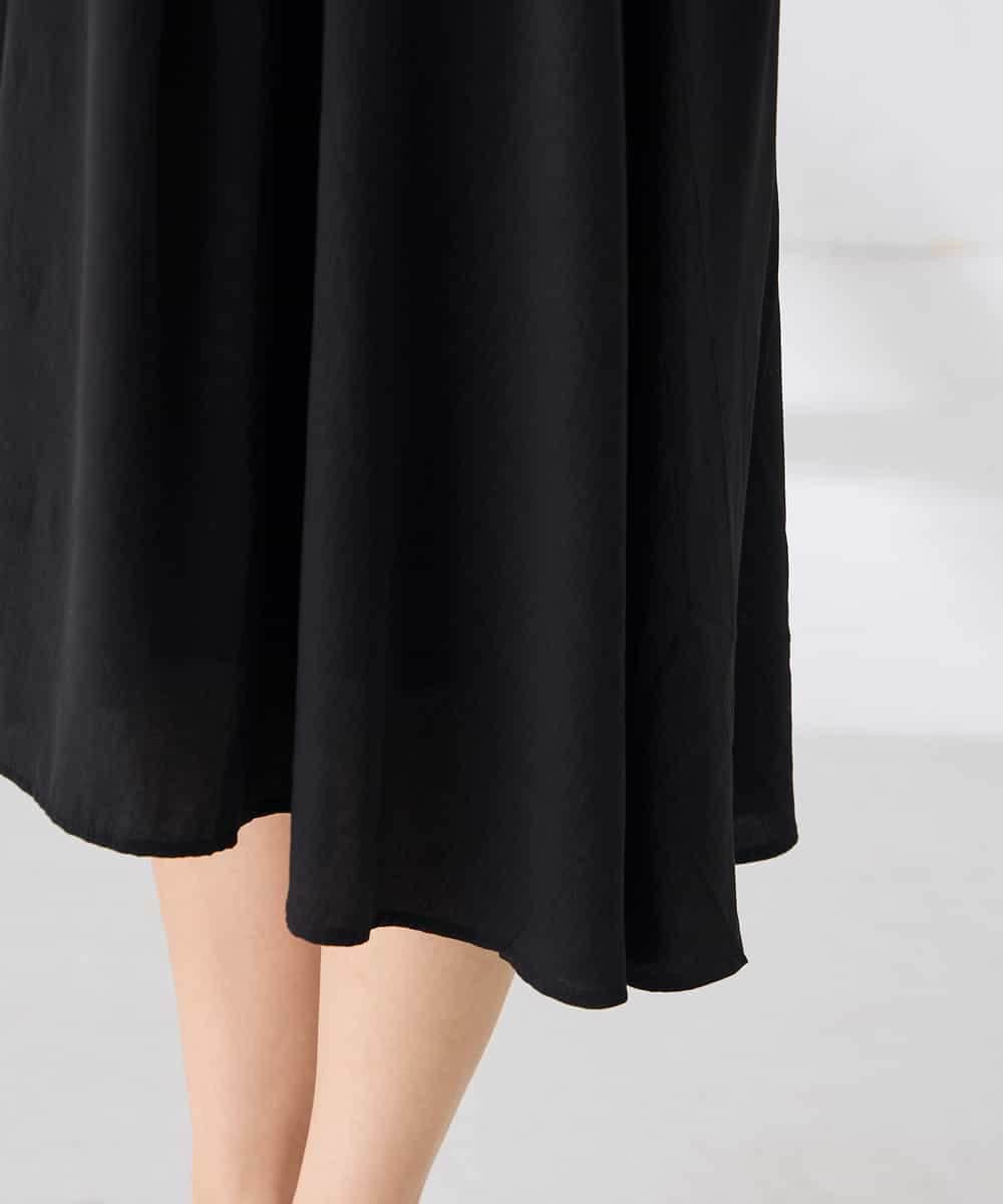 K2EGD11079 a.v.v(アー・ヴェ・ヴェ) 【洗える】カラーレスシャツワンピース カーキ