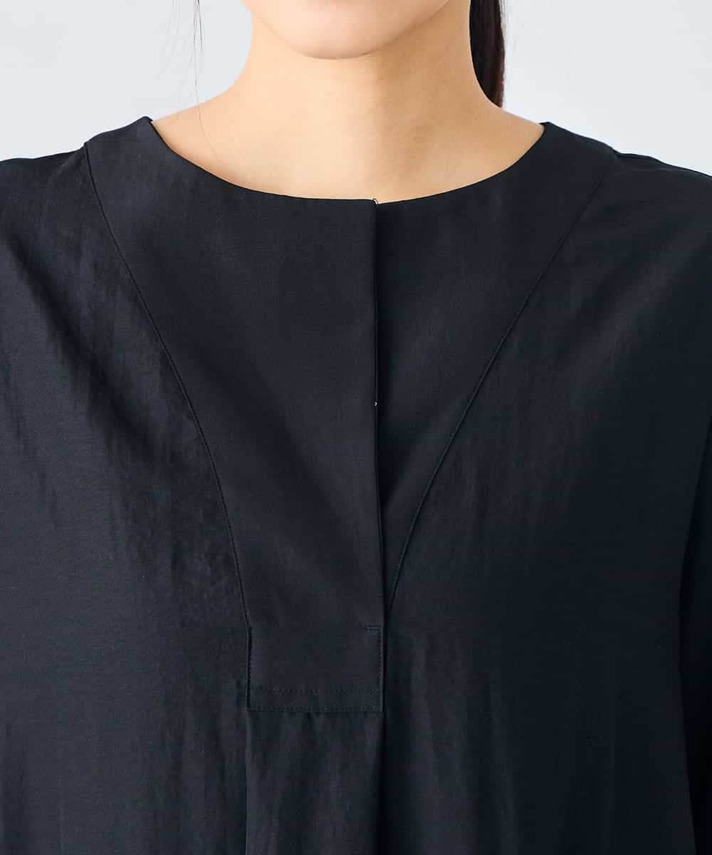 K2EHD16059 a.v.v(アー・ヴェ・ヴェ) カフタンワンピース ライトイエロー